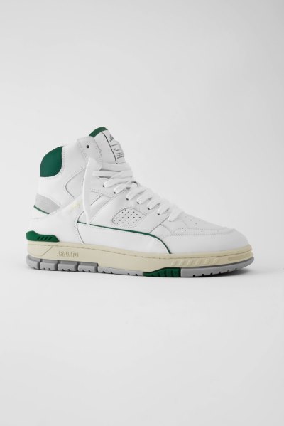 Axel Arigato Area Hi Men's Sneakers White / Green | IE1726-89