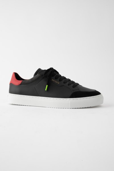 Axel Arigato Clean 180 Men's Sneakers Black / Red | IE0854-90