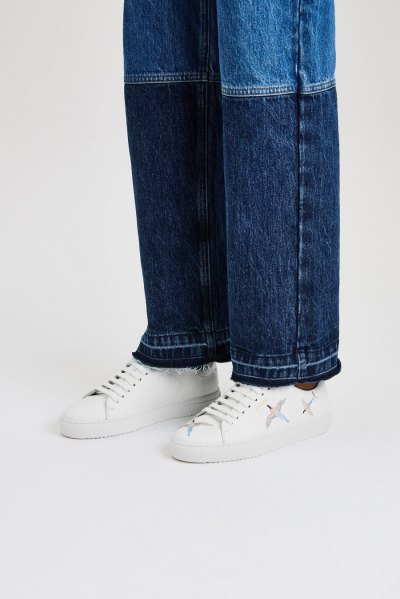 Axel Arigato Clean 90 Bee Bird Women's Sneakers White / Pink / Blue | IE3692-40