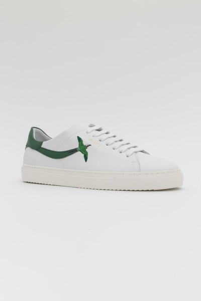 Axel Arigato Clean 90 Stripe B Bird Women's Sneakers White / Kale Green | IE0778-42