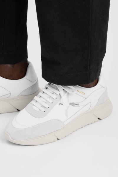 Axel Arigato Genesis Stripe B Bird Runner Men's Sneakers White | IE3483-01