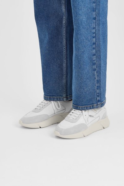 Axel Arigato Genesis Stripe B Bird Runner Women's Sneakers White | IE8172-06
