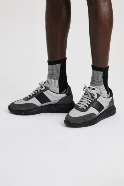 Axel Arigato Genesis Vintage Runner Men's Sneakers Grey / Black | IE9504-17