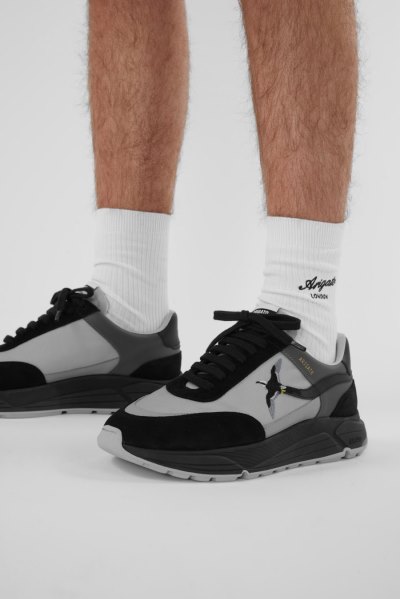 Axel Arigato Rush Bee Bird Men's Sneakers Grey / Black | IE0600-73